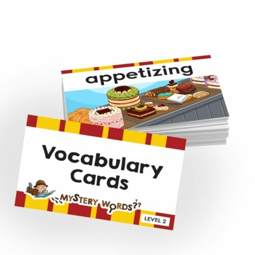 vocab cards - level 2