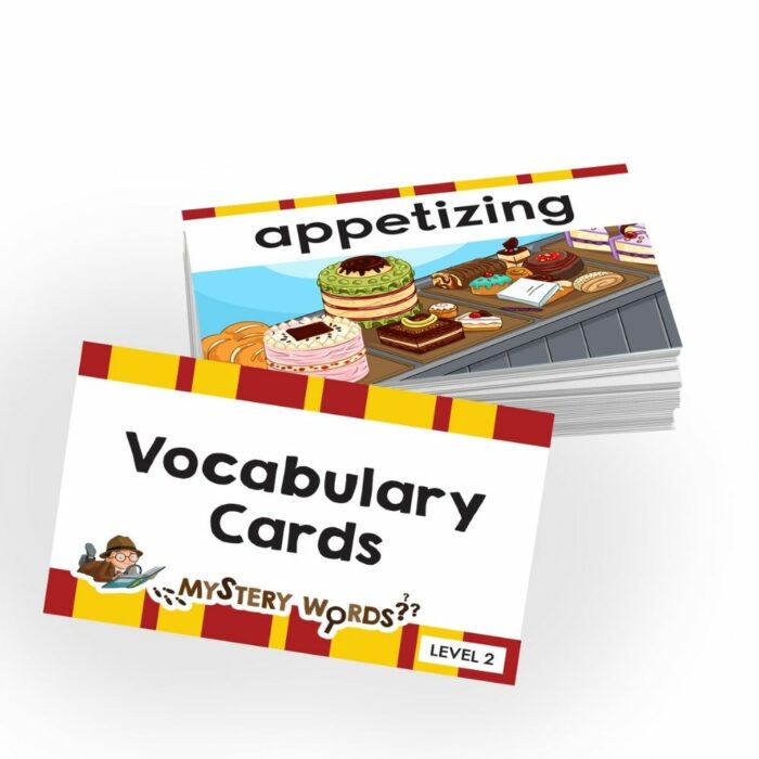 vocab cards - level 2
