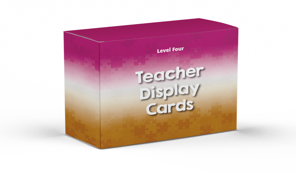 Teacher Display Card Box Mockup